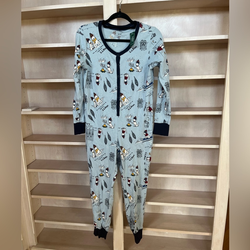 LL Bean Medium Petite onesie new with tags
